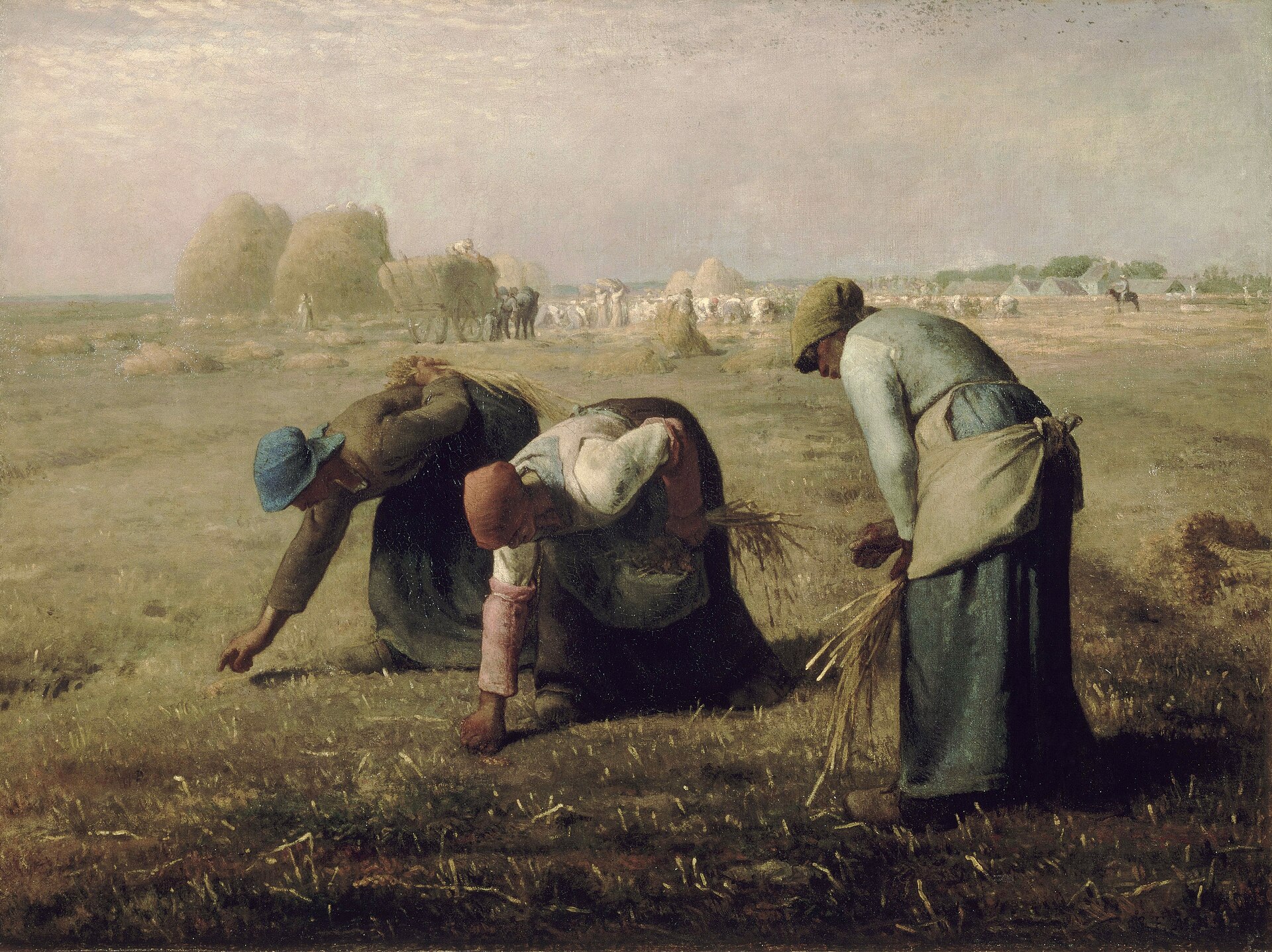 Die Ährenleserinnen, Gemälde von Jean-François Millet
