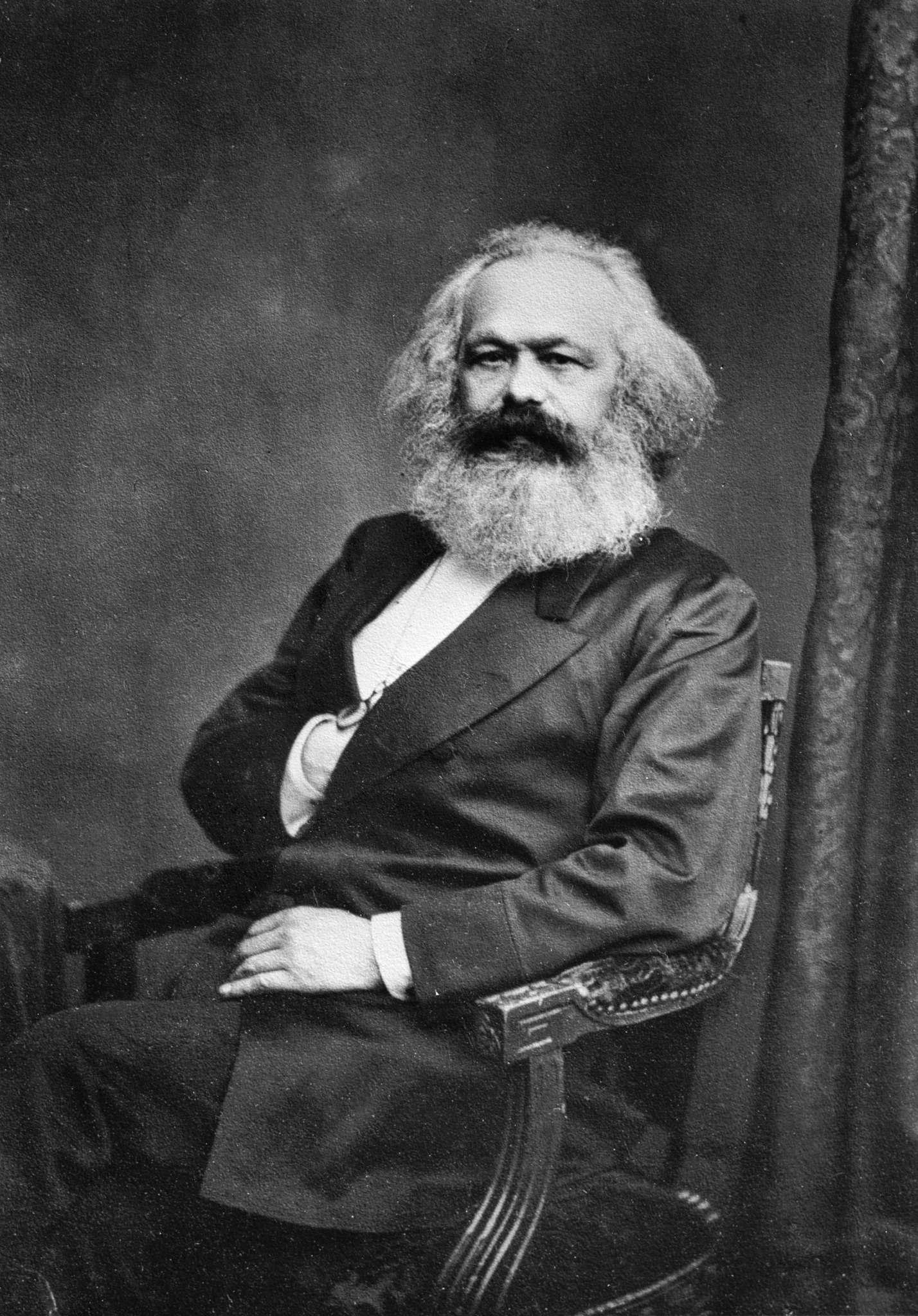 Karl Marx, Fotografie von John Mayall